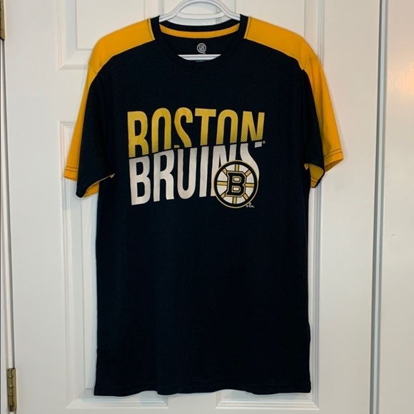 NHL Other - NHL BOSTON BRUINS Black and Yellow Short Sleeve Tee